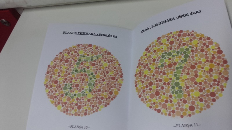 Testul culorilor Ishihara