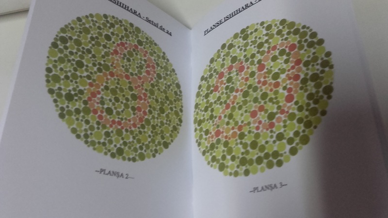 Testul culorilor Ishihara